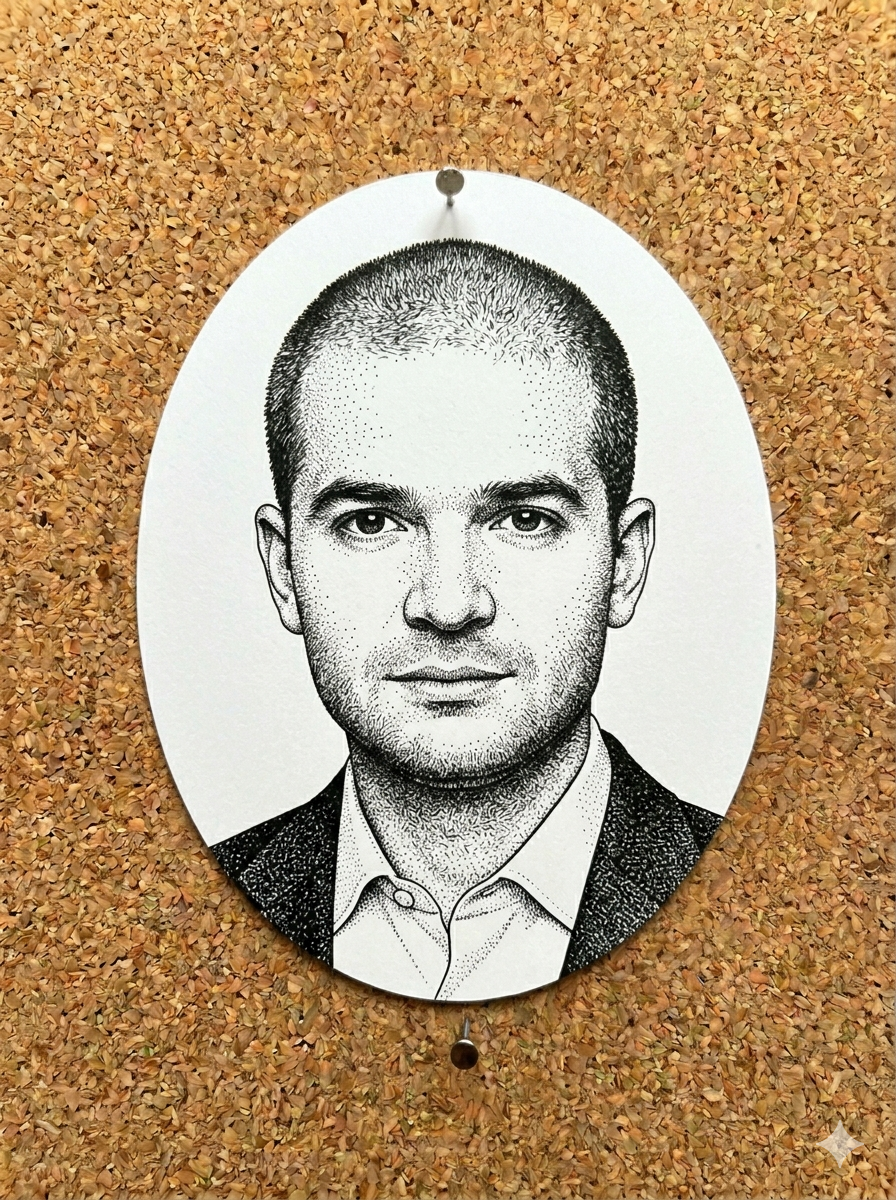 Illustration of Ilya Sutskever